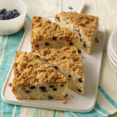 Muffins - Blueberry Almond Coffee Cake